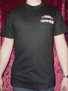 World Famous Phantom Coaches Hearse Club T-shirt -- front
